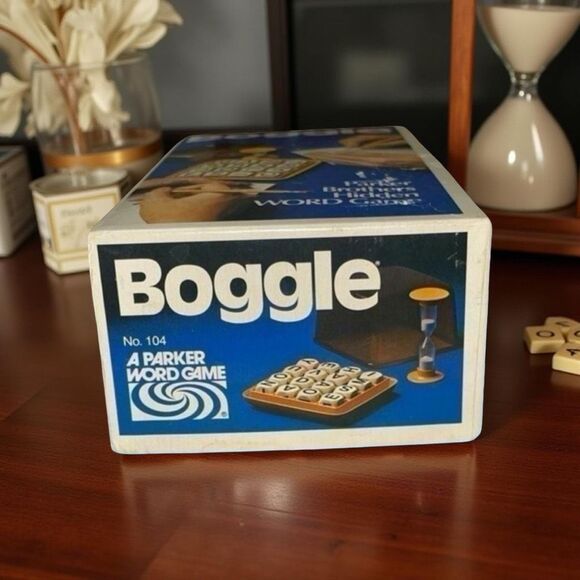 1976 Vintage Parker Brothers Boggle Hidden Word Game 1976 Version - Picture 5 of 5